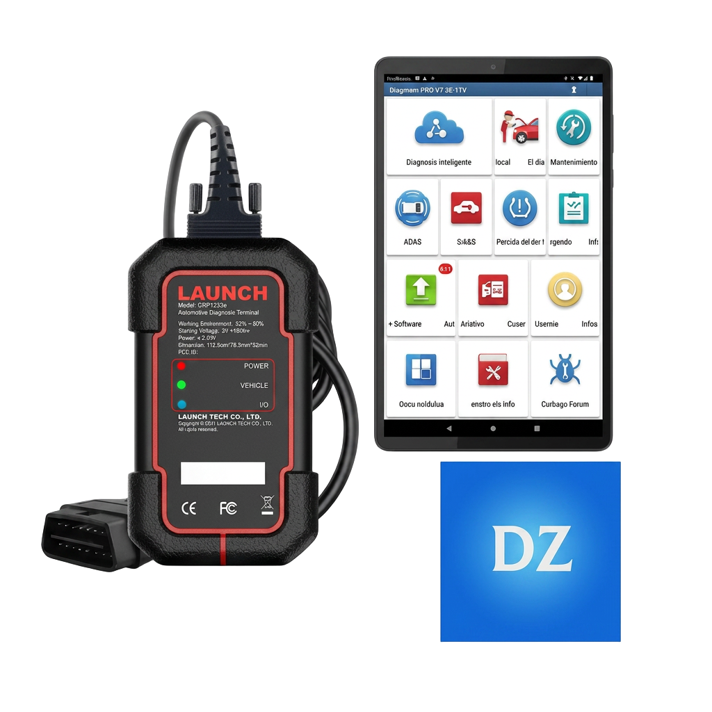 Launch DBScar VII DBSCAR7 Bluetooth OBD2 Scanner (CAN FD & DoIP)