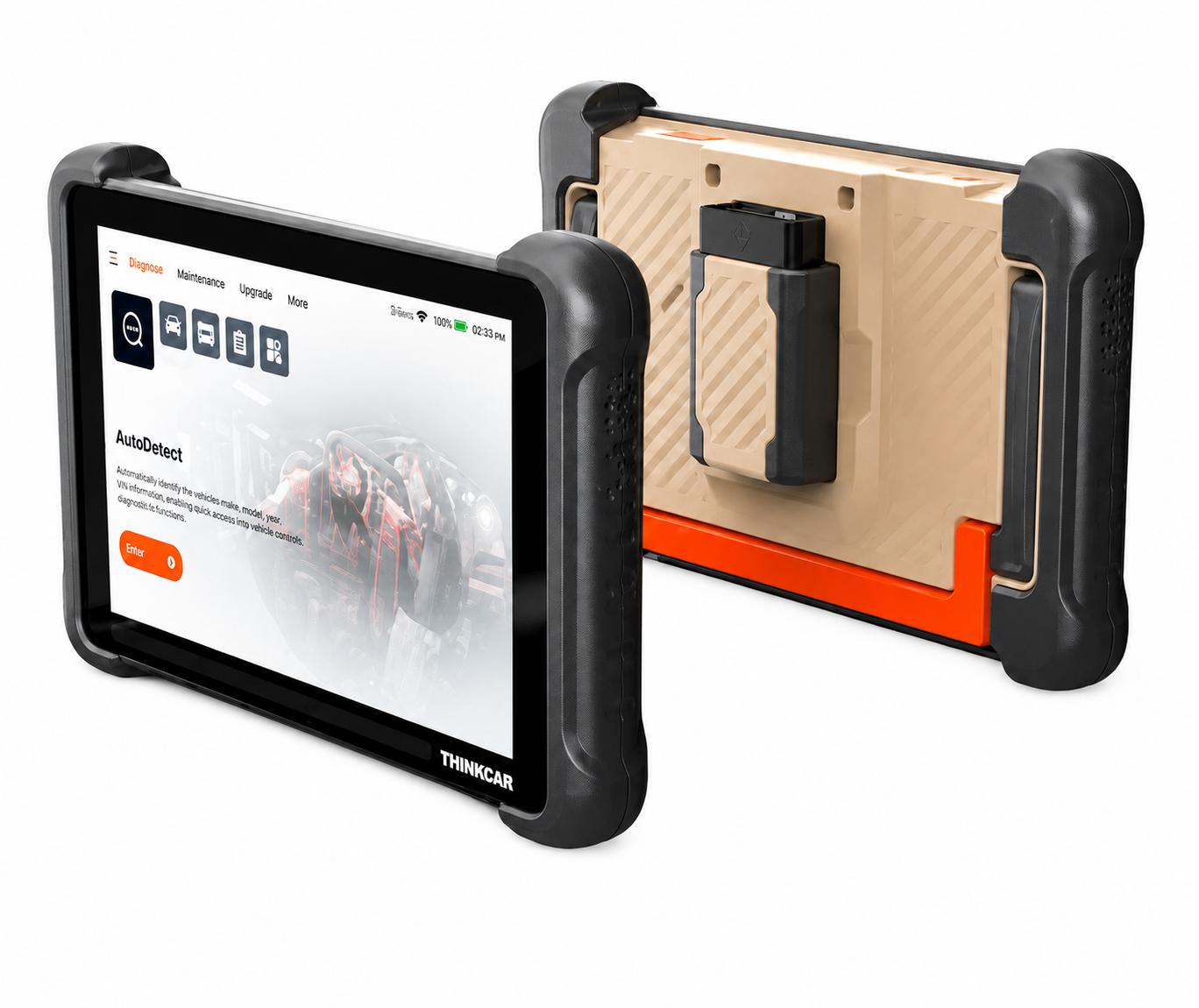 Thinkcar Expert 191 8" Wireless Diagnostic Scan Tool CANFD & DOIP + FCA with Powerful AI