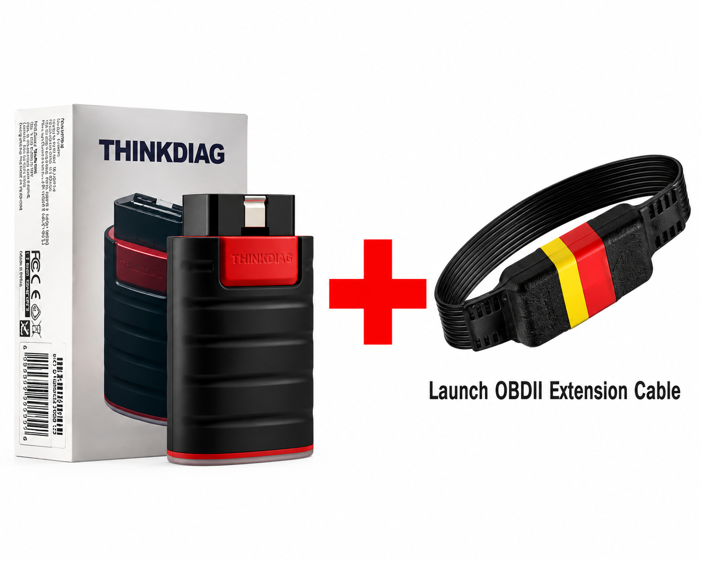 Thinkdiag Full System OBD2 Diagnostic Tool — Powerful than Easydiag (1 Year Original Software Update)