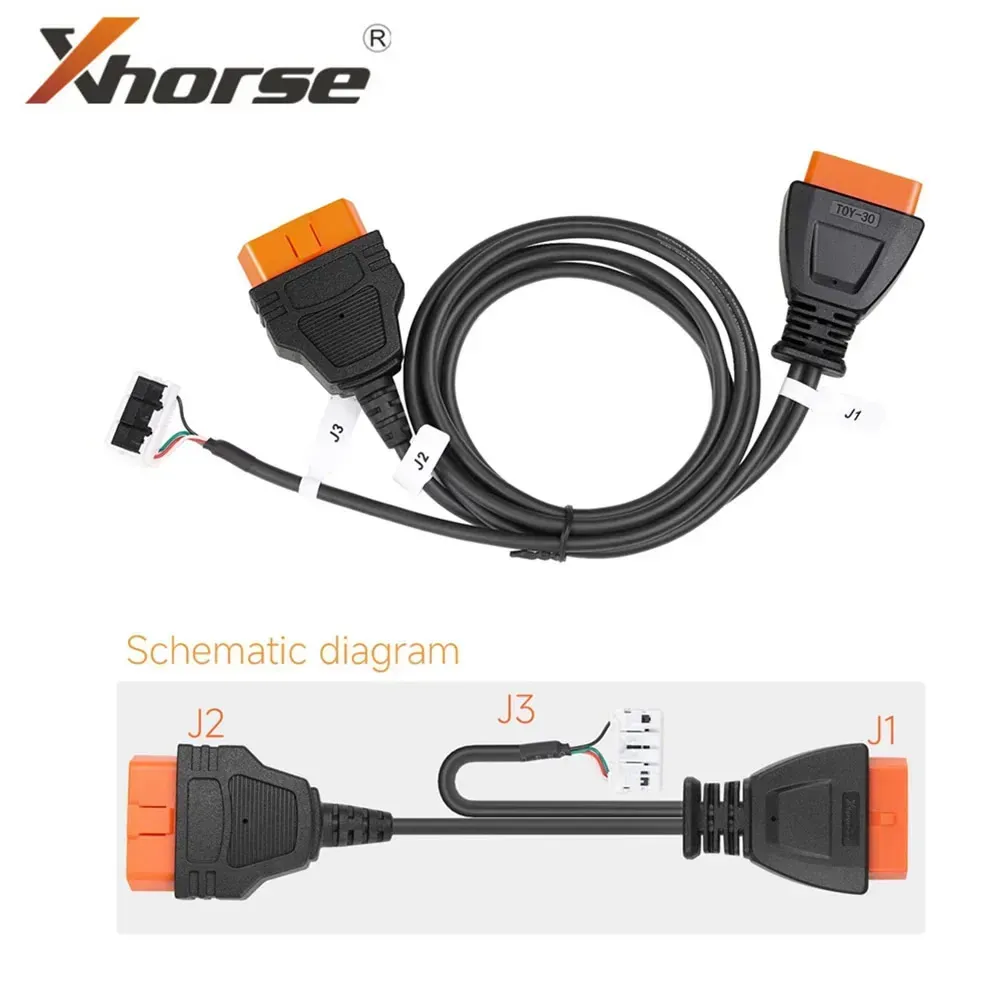 Xhorse - XD8ABAGL - 2020-2026 Toyota / Lexus Smart Key Programming Cable for All Key Lost smart key