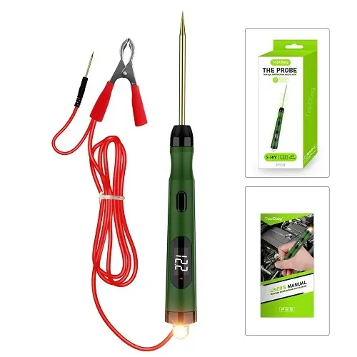 JDiag P50 Car Electrical Circuit Tester Probe 5V-30V Digital Display Circuit Test Pen
