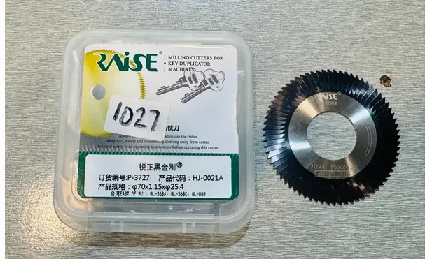 RAISE Carbide Side Face Milling Cutter (70×1.15×25.4) for Gladaid Key Machine