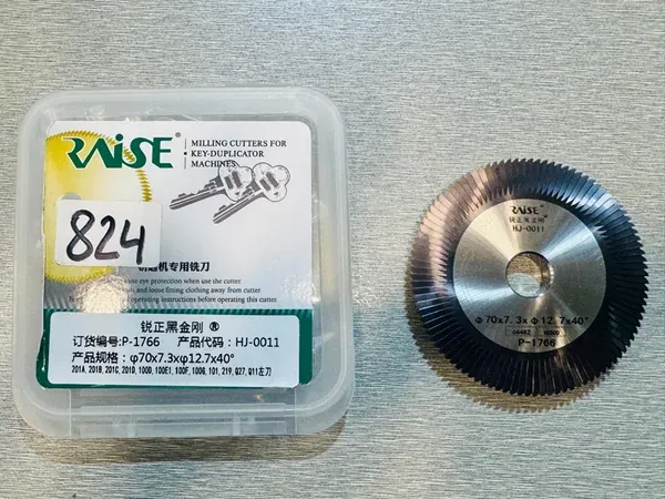 RAISE Carbide Milling Cutter with (60×7.3×12.7) for Wenxing Key Machine 100D 100E 100F 100G