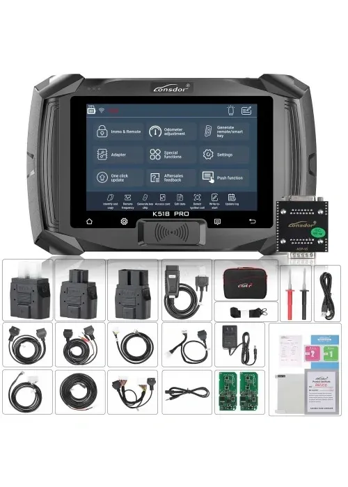 New 2026 Lonsdor K518Pro Full Configuration Global Version All In One Key Programmer with 2 Years Free Update