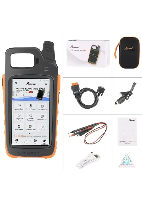 Newest Xhorse VVDI Key Tool Max Pro With MINI OBD Tool Function Support CAN FD/ Voltage and Leakage Current