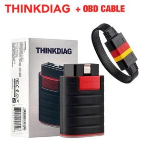 Thinkdiag 1 Diagzone Pro Version All in One Professional Automotive Diagnostic Tool For Car-Trucks-Electric Car-MotorBike-ATV Global Version Years 2-Update